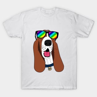 THE COOLEST STYLISH BASSET HOUND T-Shirt